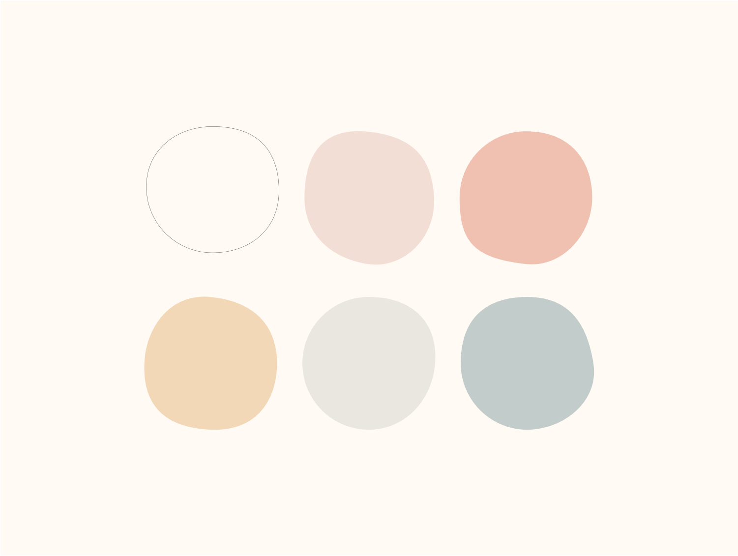 The jackalope june color palette.